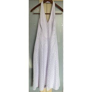 WToo Watters And‎ Watters Wedding Dress Size 10 Bridesmaid Lilac Purple Halter